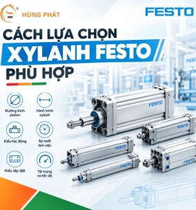CÁCH LỰA CHỌN XYLANH FESTO PHÙ HỢP