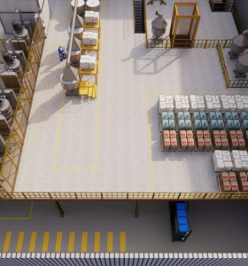 THIẾT KẾ NHÀ MÁY SƠN TĨNH ĐIỆN CHUYÊN NGHIỆP 