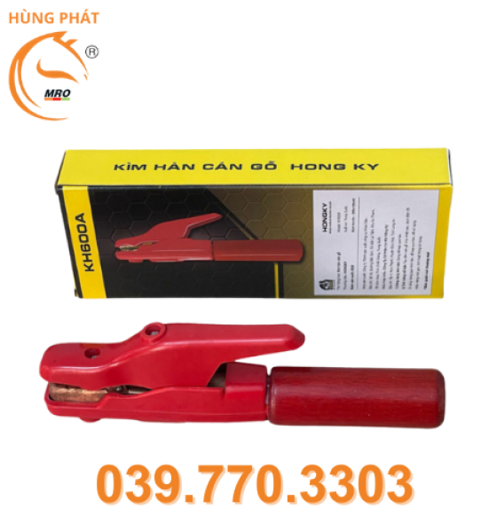 KIỀM HÀN CÁN GỖ 600A - CÔNG CỤ HÀN ĐƯỢC TIN DÙNG TRONG NGÀNH CƠ KHÍ