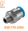 ĐẦU NỐI QS-1/8-10 - FESTO CHÍNH HÃNG - HÀNG CÓ SẴN