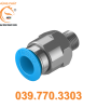 ĐẦU NỐI QS-1/8-10 - FESTO CHÍNH HÃNG - HÀNG CÓ SẴN