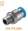 Đầu nối ren khí QS-1/8-8 - Festo Hùng Phát (HÀNG CÓ SẴN)
