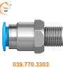 Đầu nối ren khí QS-1/8-8 - Festo Hùng Phát (HÀNG CÓ SẴN)