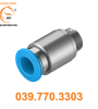 ĐẦU NỐI FESTO QS-G1/8-8-I - CHÍNH HÃNG - HÀNG CÓ SẴN