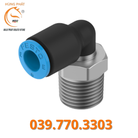 Đầu nối NPQE-L-R18-Q6-P10 - Đại lý Festo Hùng Phát (HÀNG CÓ SẴN)