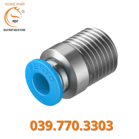 Đầu nối QS-1/8-6-I - Chính hãng Festo - Đại lý Hùng Phát (HÀNG CÓ SẴN)