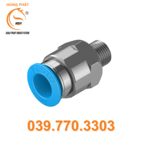 ĐẦU NỐI QS-1/8-10 - FESTO CHÍNH HÃNG - HÀNG CÓ SẴN